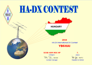 ha dx contest 2016