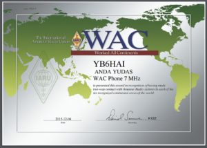 wac phone 7 mhz award